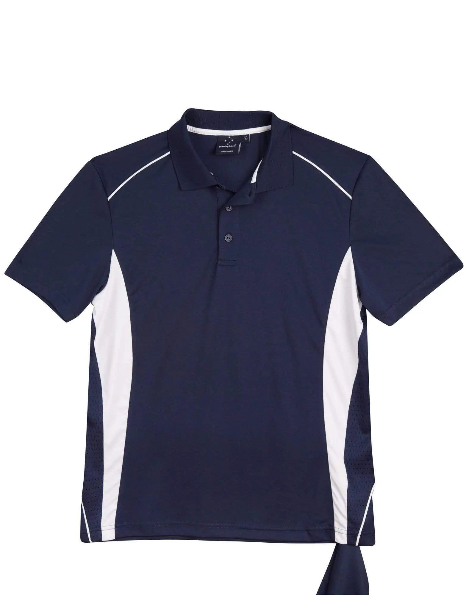 WINNING SPIRIT PURSUIT POLO Men'sPS79 Casual Wear Winning Spirit Navy/White XS